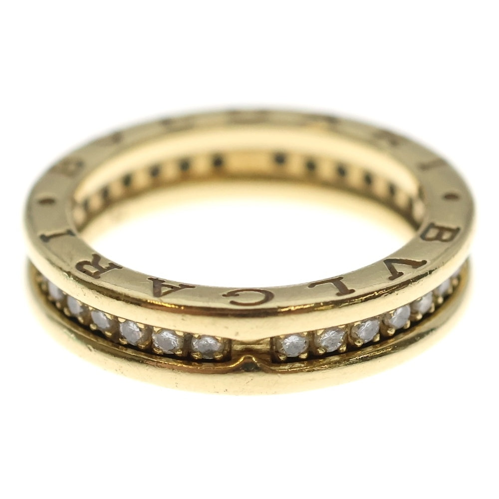 BVLGARI(ブルガリ) ビーゼロワン フルダイヤ リング ゴールド 750YG #52
