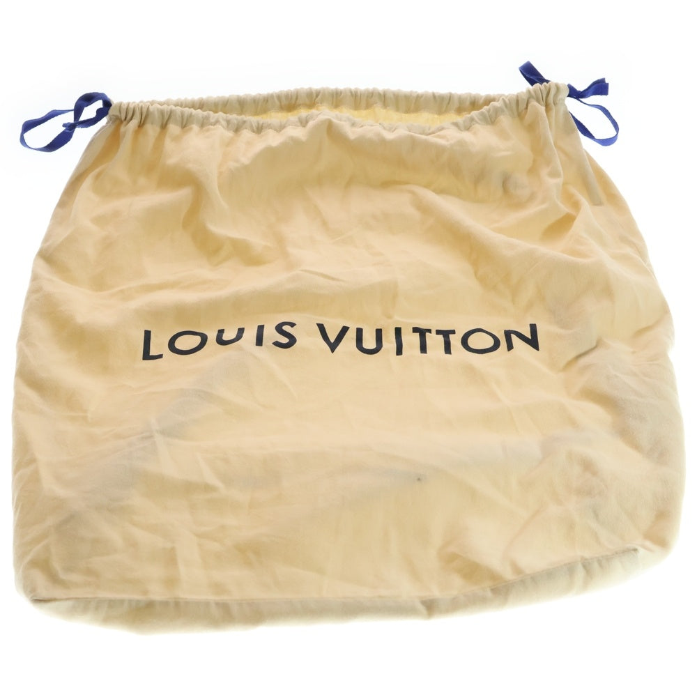 LOUIS VUITTON(ルイヴィトン) モノグラムインク アップサイドダウン アポロ バックパック リュックサック ネイビー PVC M43676 レッド金具