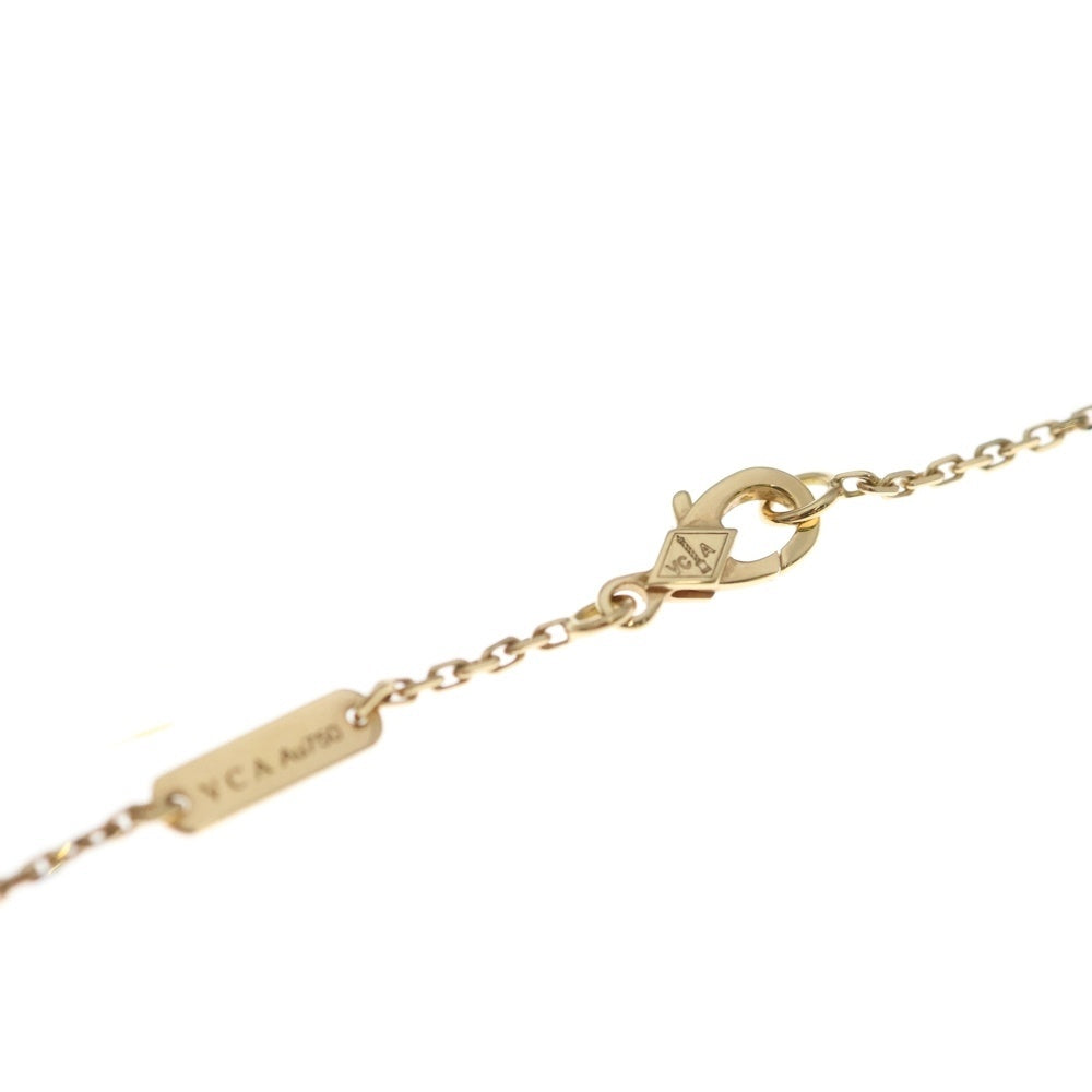 Van Cleef & Arpels(ヴァンクリーフアンドアーペル) ヴィンテージアルハンブラ ネックレス ブルズアイ 2017年ホリデーシーズン限定 ピンクゴールド Au750 VCARP0MV00 ジュエリー レディース
