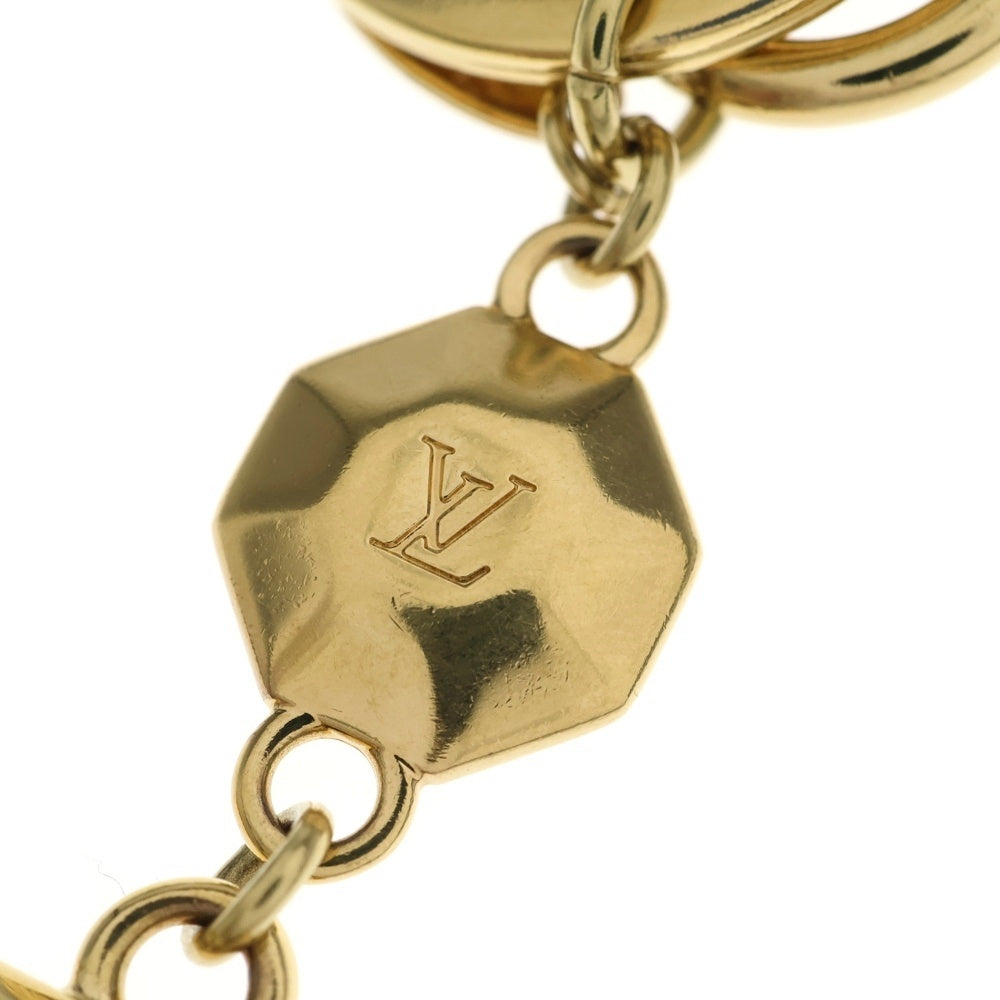 LOUIS VUITTON(ルイヴィトン) ルトクレ LVファセットチャーム ゴールド GP M65216 キーリング キーホルダー レディース