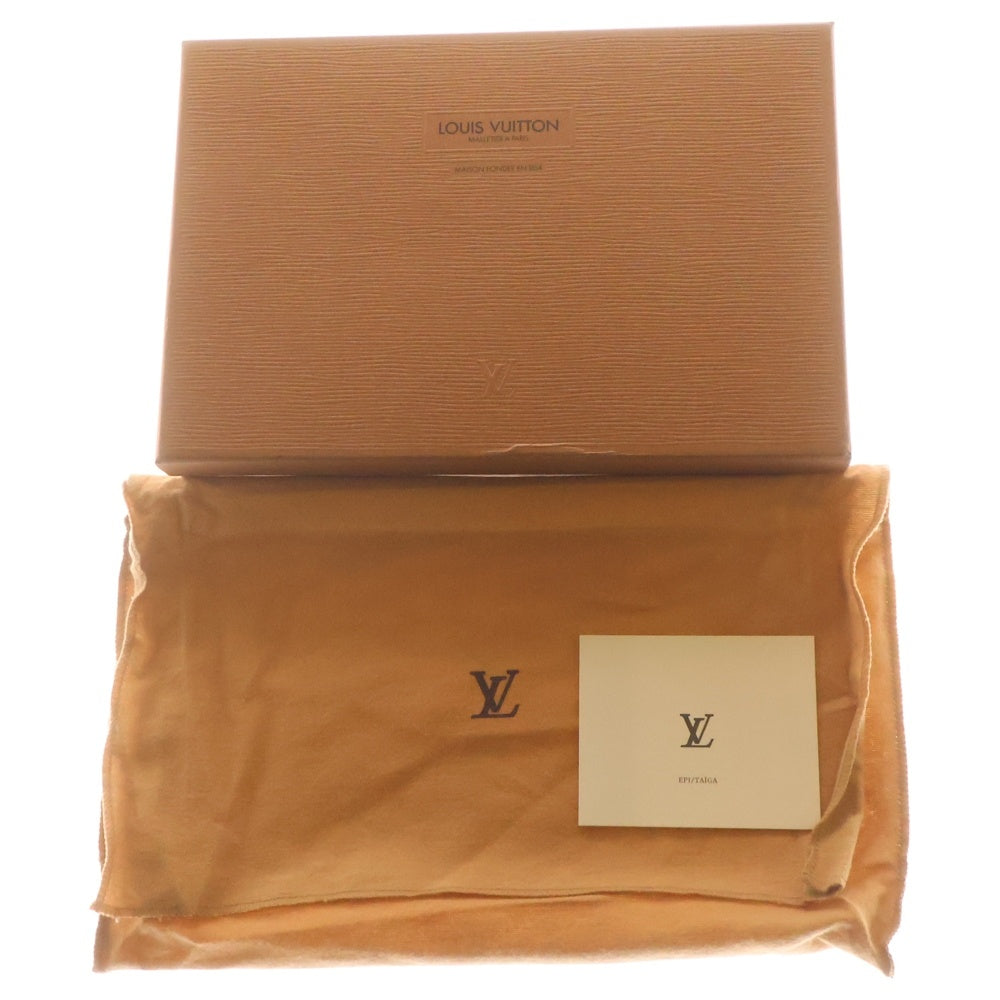 LOUIS VUITTON(ルイヴィトン) タイガ セレンガ アルドワーズ クラッチバッグ ブラック M30782