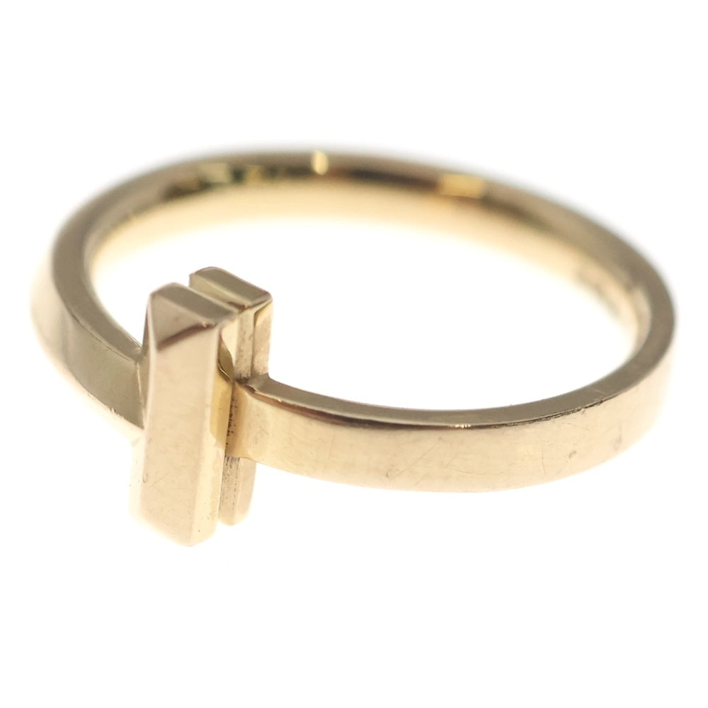 TIFFANY & Co.(ティファニー) Tワン リング ピンクゴールド Au750PG 指輪 ジュエリー レディース