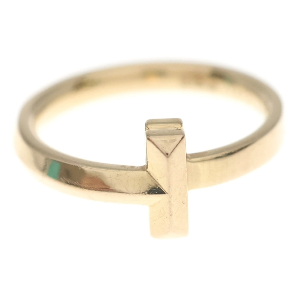 TIFFANY & Co.(ティファニー) Tワン リング ピンクゴールド Au750PG 指輪 ジュエリー レディース