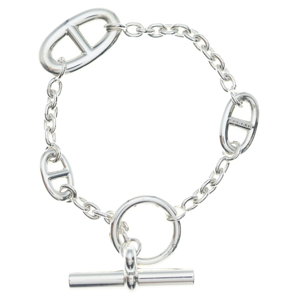 HERMES(エルメス) ファランドール ブレスレット 925 シルバー チェーン レディース