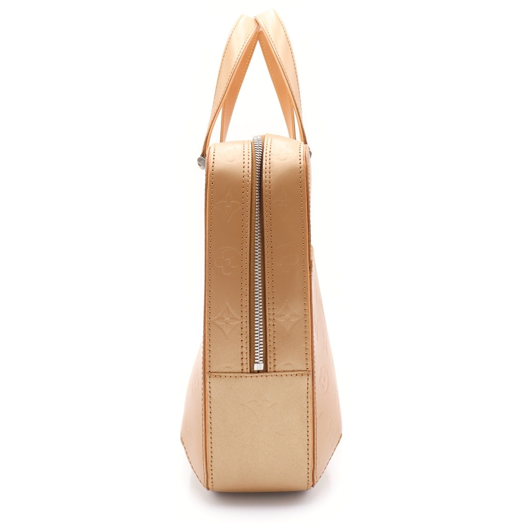 LOUIS VUITTON(ルイヴィトン) モノグラム マット マルデン ハンドバッグ シルバー金具 ベージュ M55137 レディース