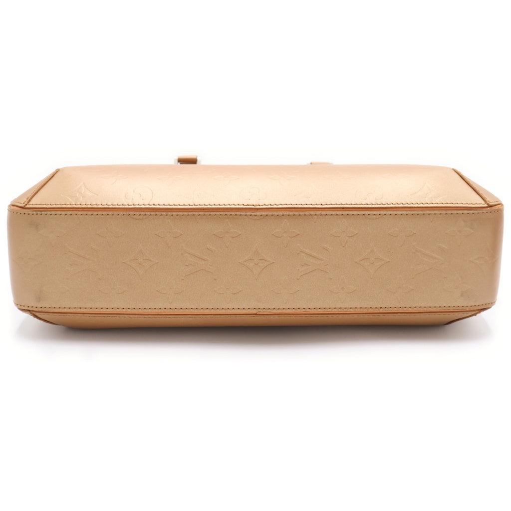 LOUIS VUITTON(ルイヴィトン) モノグラム マット マルデン ハンドバッグ シルバー金具 ベージュ M55137 レディース