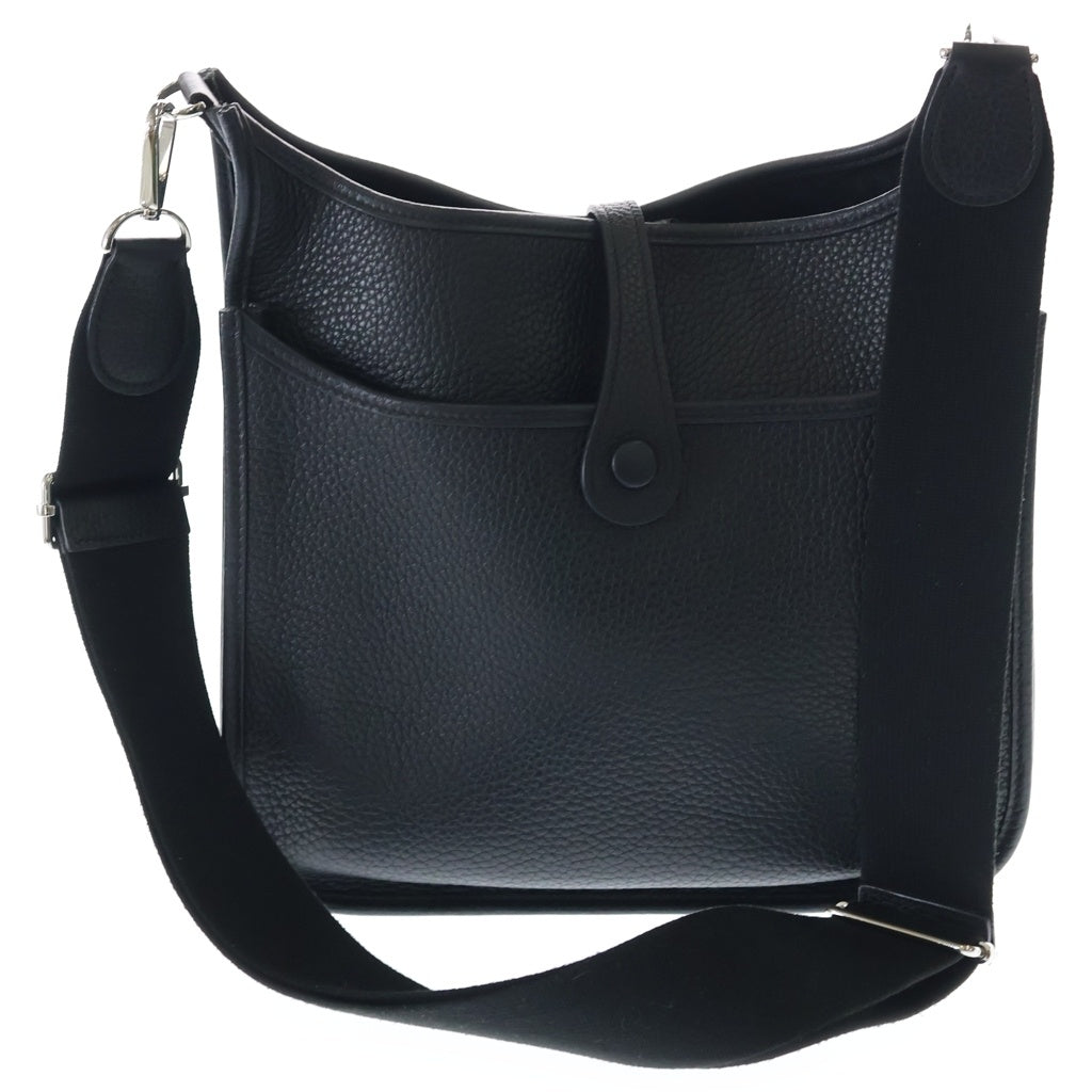 HERMES(エルメス) エブリンPM ショルダーバッグ ブラック エプソン B刻印 シルバー金具