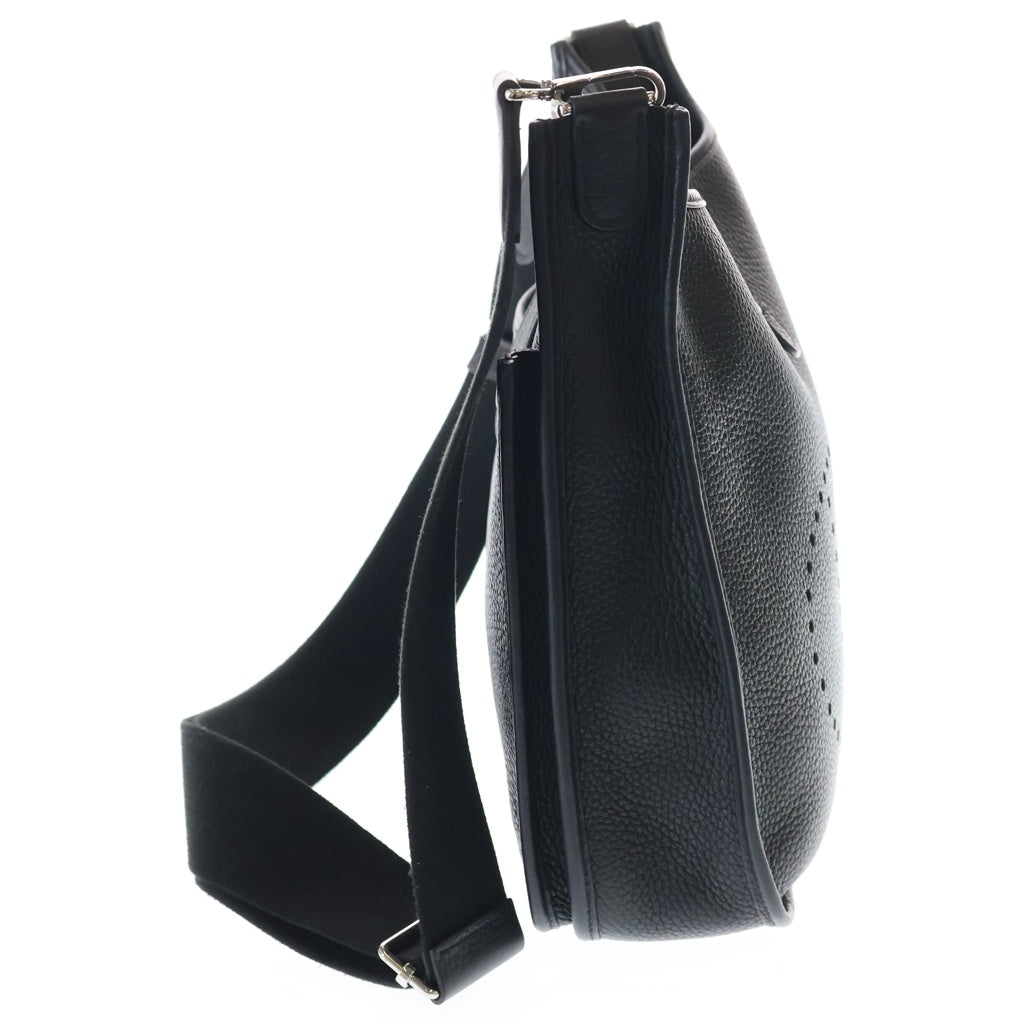 HERMES(エルメス) エブリンPM ショルダーバッグ ブラック エプソン B刻印 シルバー金具