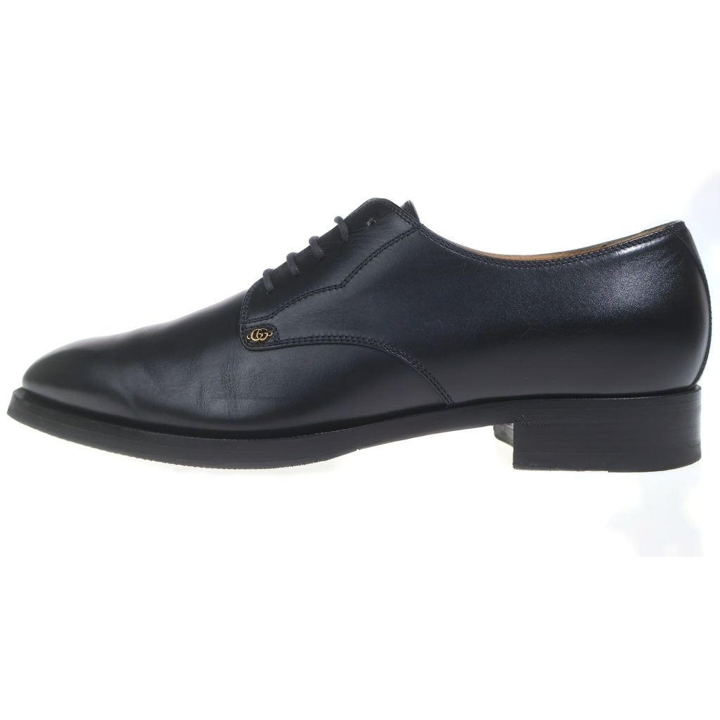 GUCCI(グッチ) レースアップシューズ ブラック レザー 6 2/1 643621
