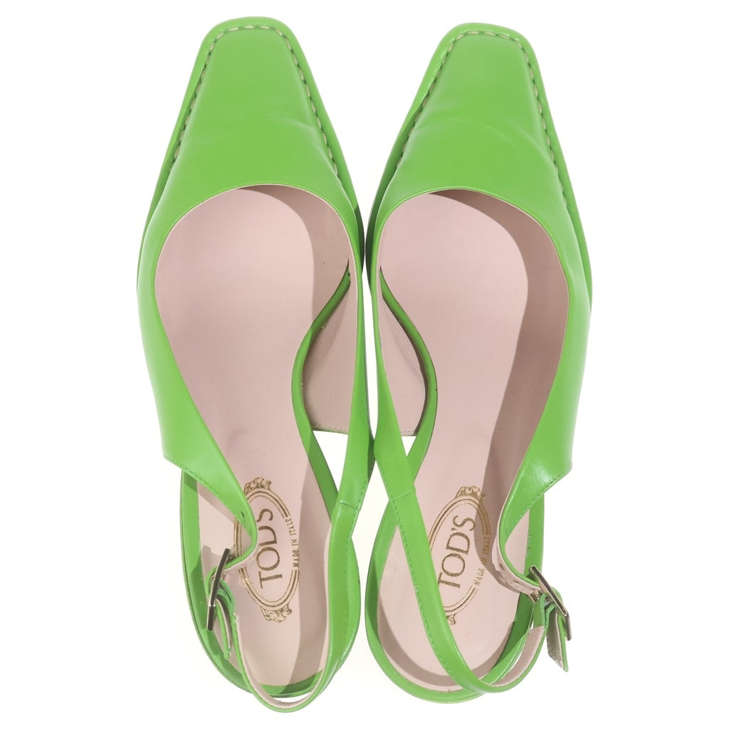 TOD'S(トッズ) パンプス グリーン #37 レディース