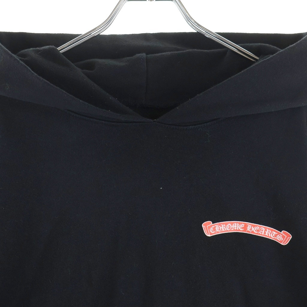 CHROME HEARTS(クロムハーツ) Matty Boy Stay Fast Hoodie マッティボーイ ステイ ファスト プリント プルオーバー スウェット パーカー フーディー ブラック