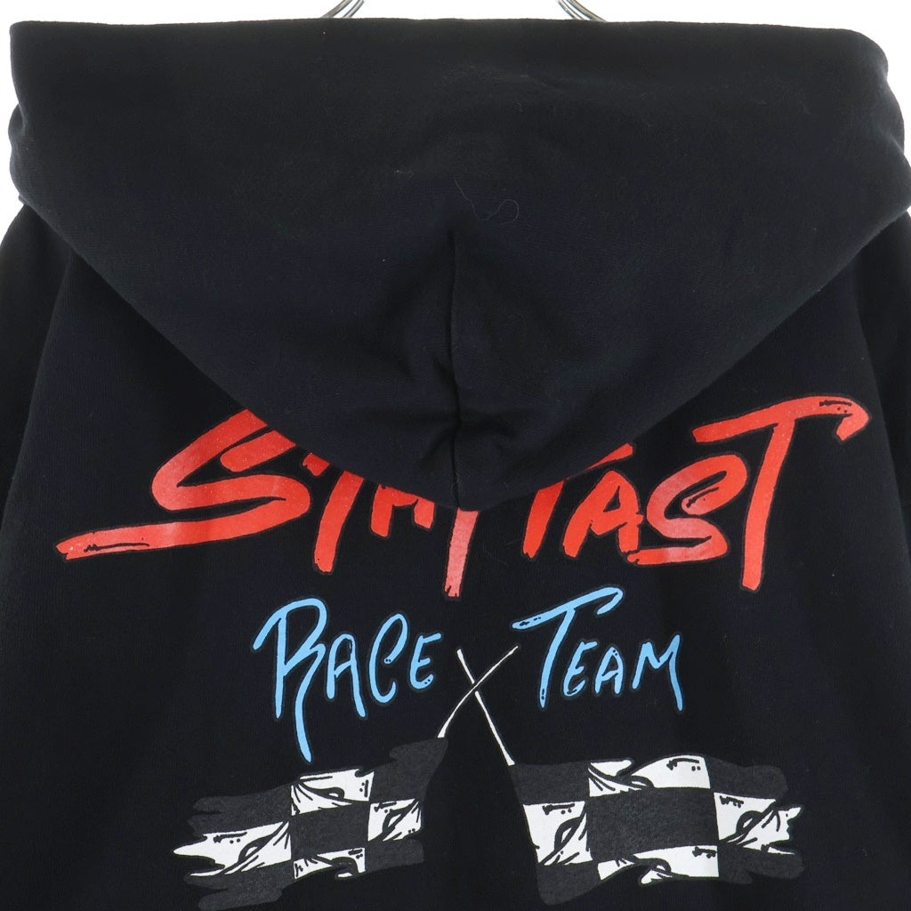 CHROME HEARTS(クロムハーツ) Matty Boy Stay Fast Hoodie マッティボーイ ステイ ファスト プリント プルオーバー スウェット パーカー フーディー ブラック