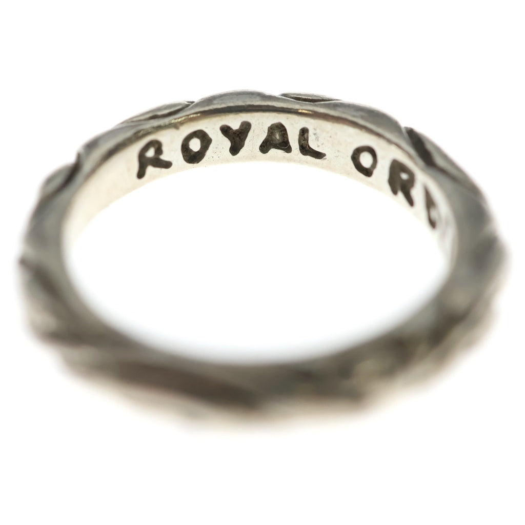 ROYAL ORDER(ロイヤルオーダー) リボンバンド リング 指輪 シルバー