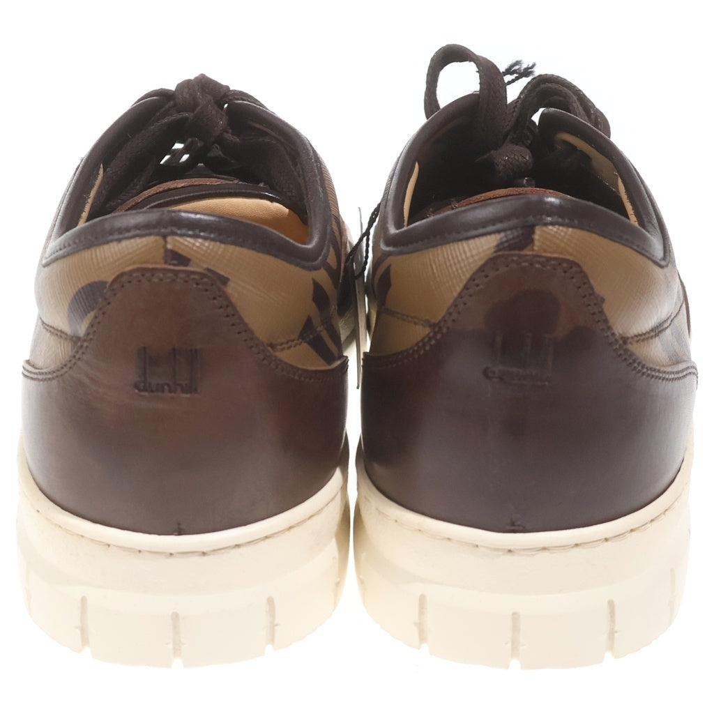 dunhill(ダンヒル) ロゴ ローカットスニーカー シューズ レザー ブラウン DU19F1320DP
