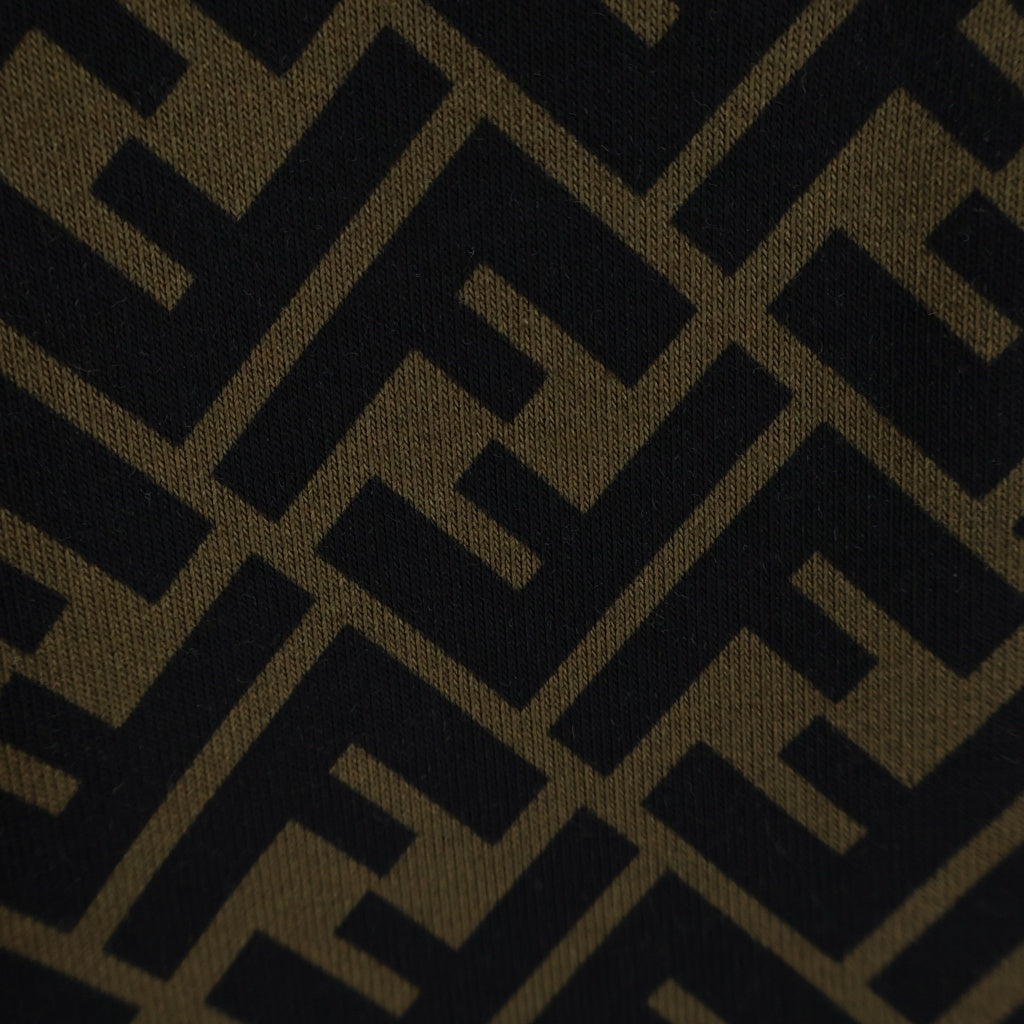 FENDI(フェンディ) FF柄 ズッカ柄 ジップポケット コットン ハーフパンツ #S ホワイト