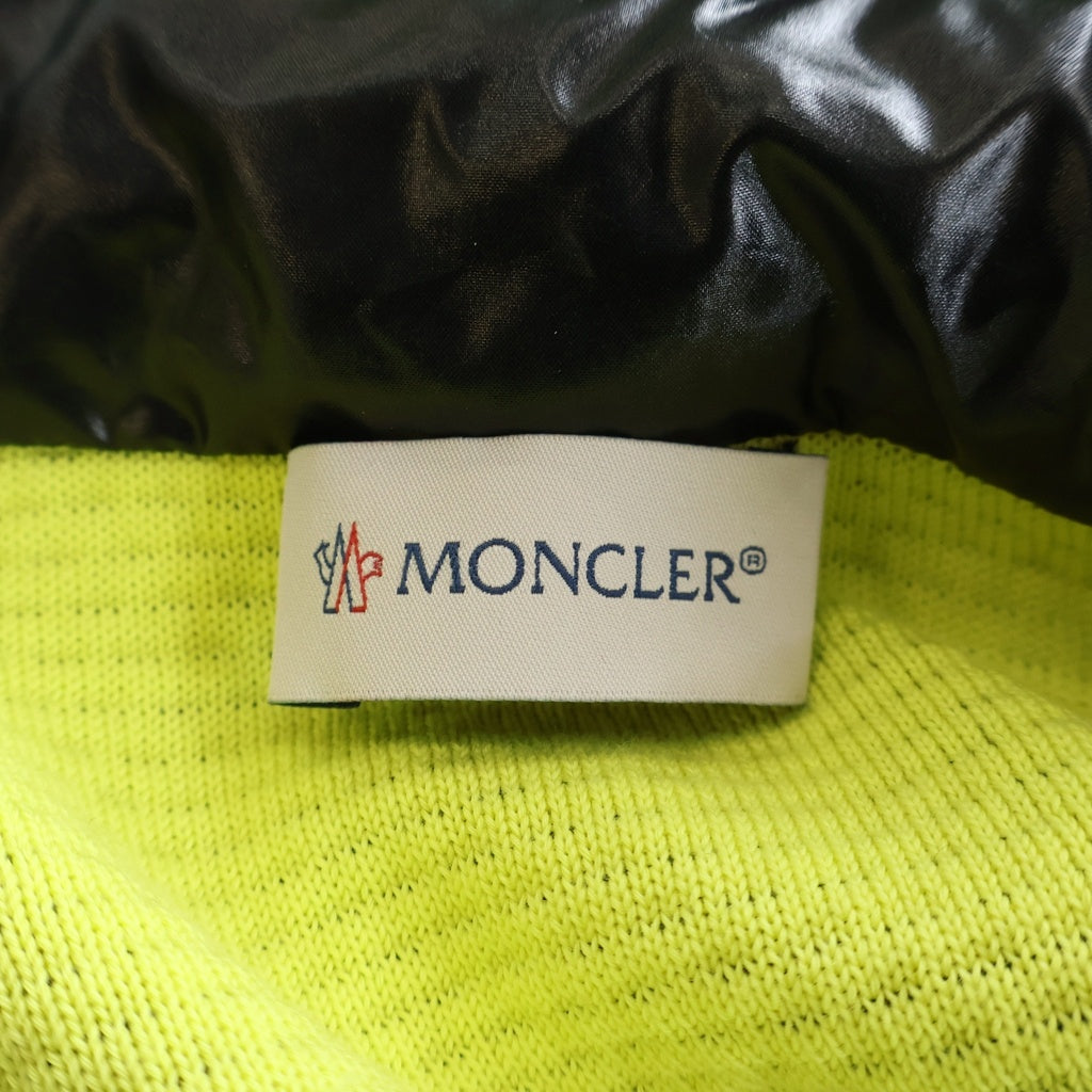 MONCLER(モンクレール) マグリア トリコット ジップフーディー コットン ナイロン ジップパーカー #M イエロー/ブラック E10919420300 C9002