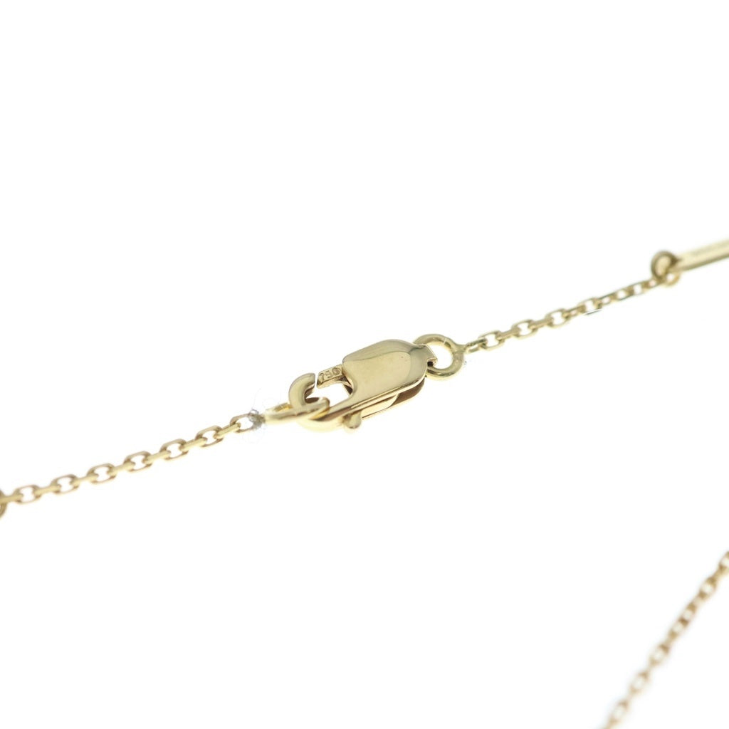 Van Cleef & Arpels(ヴァンクリーフアンドアーペル) スウィートアルハンブラ ネックレス ペンダント マザーオブパール Au750YG イエローゴールド JE086398 レディース