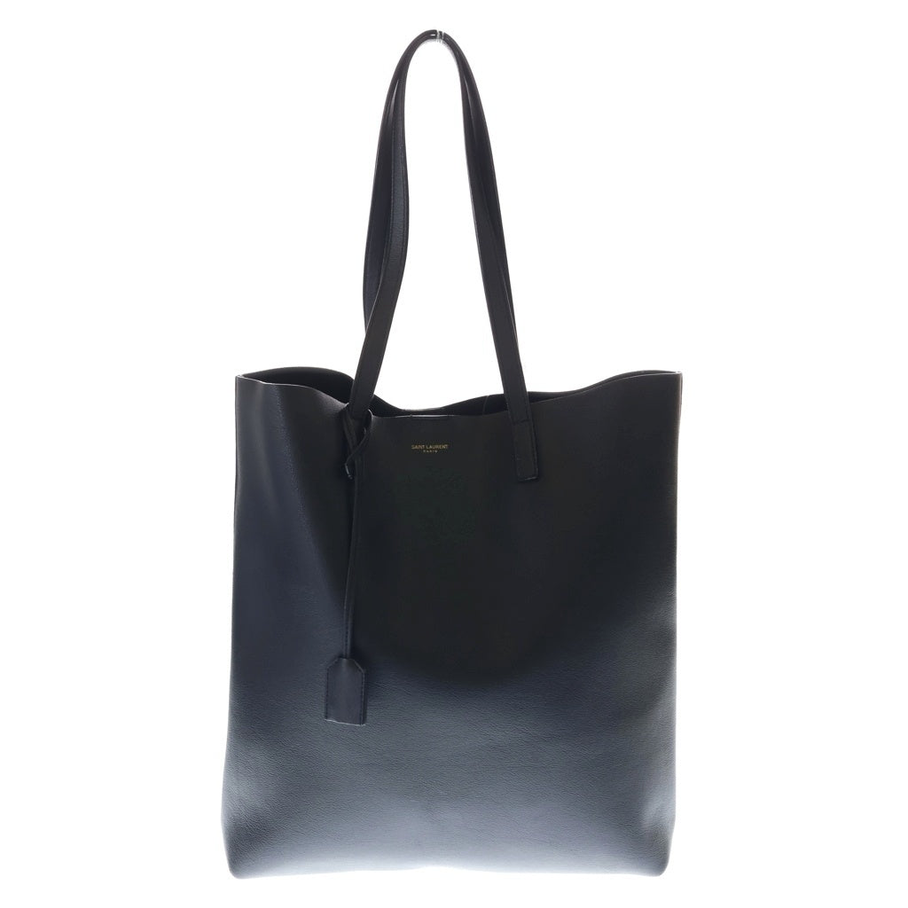SAINT LAURENT PARIS(サンローランパリ) ショッピングトートバッグ ハンドバッグ ブラック レザー 454203 レディース