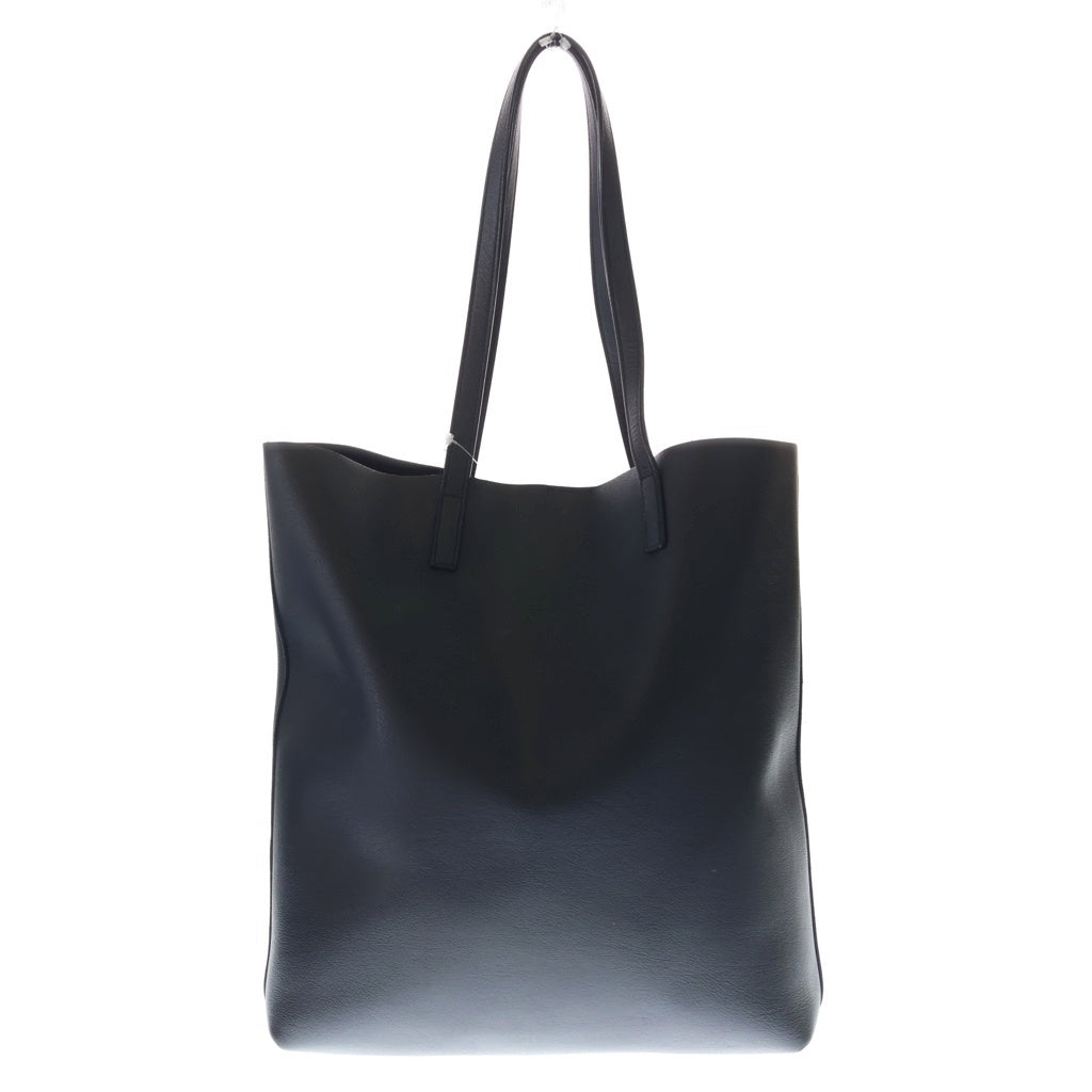 SAINT LAURENT PARIS(サンローランパリ) ショッピングトートバッグ ハンドバッグ ブラック レザー 454203 レディース