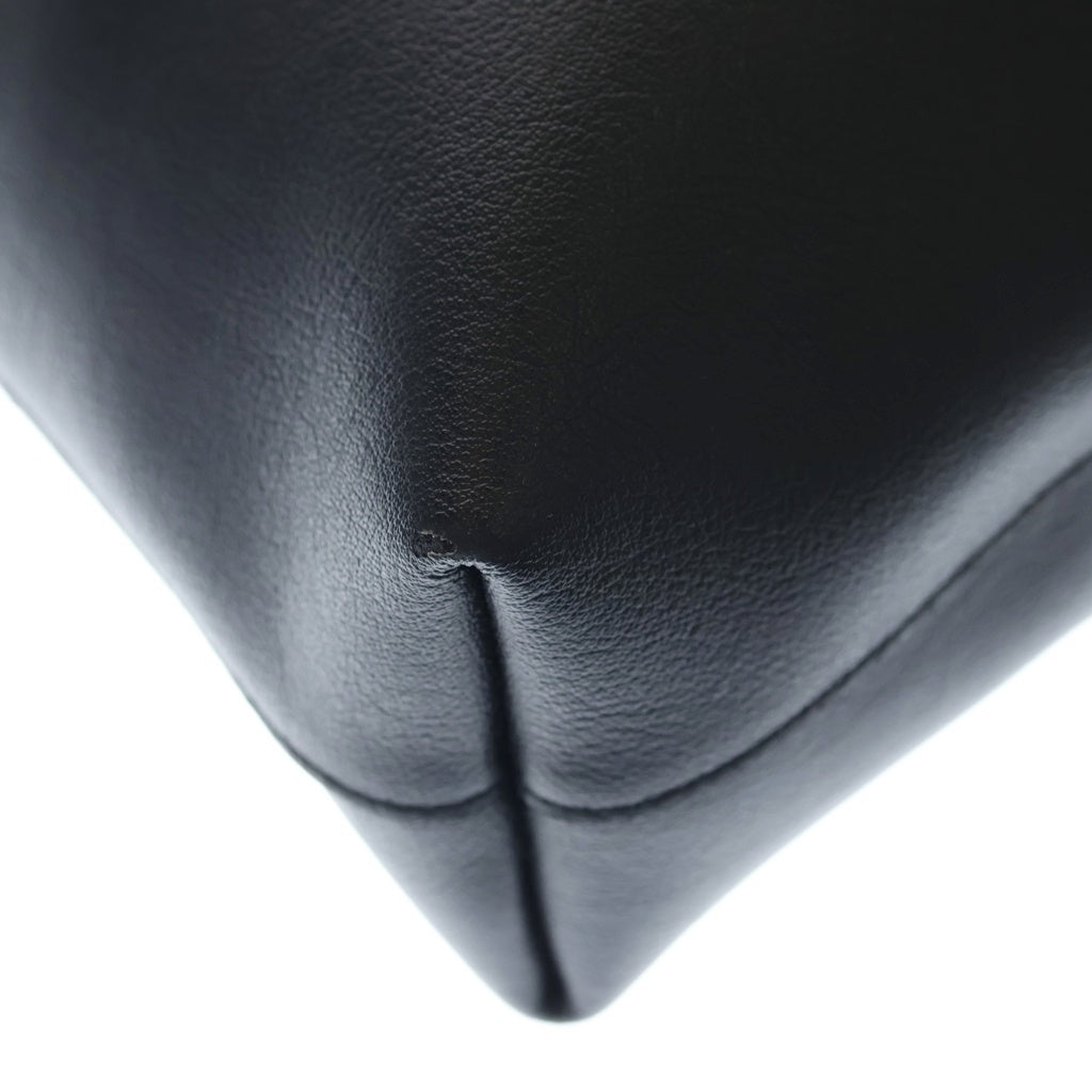 SAINT LAURENT PARIS(サンローランパリ) ショッピングトートバッグ ハンドバッグ ブラック レザー 454203 レディース
