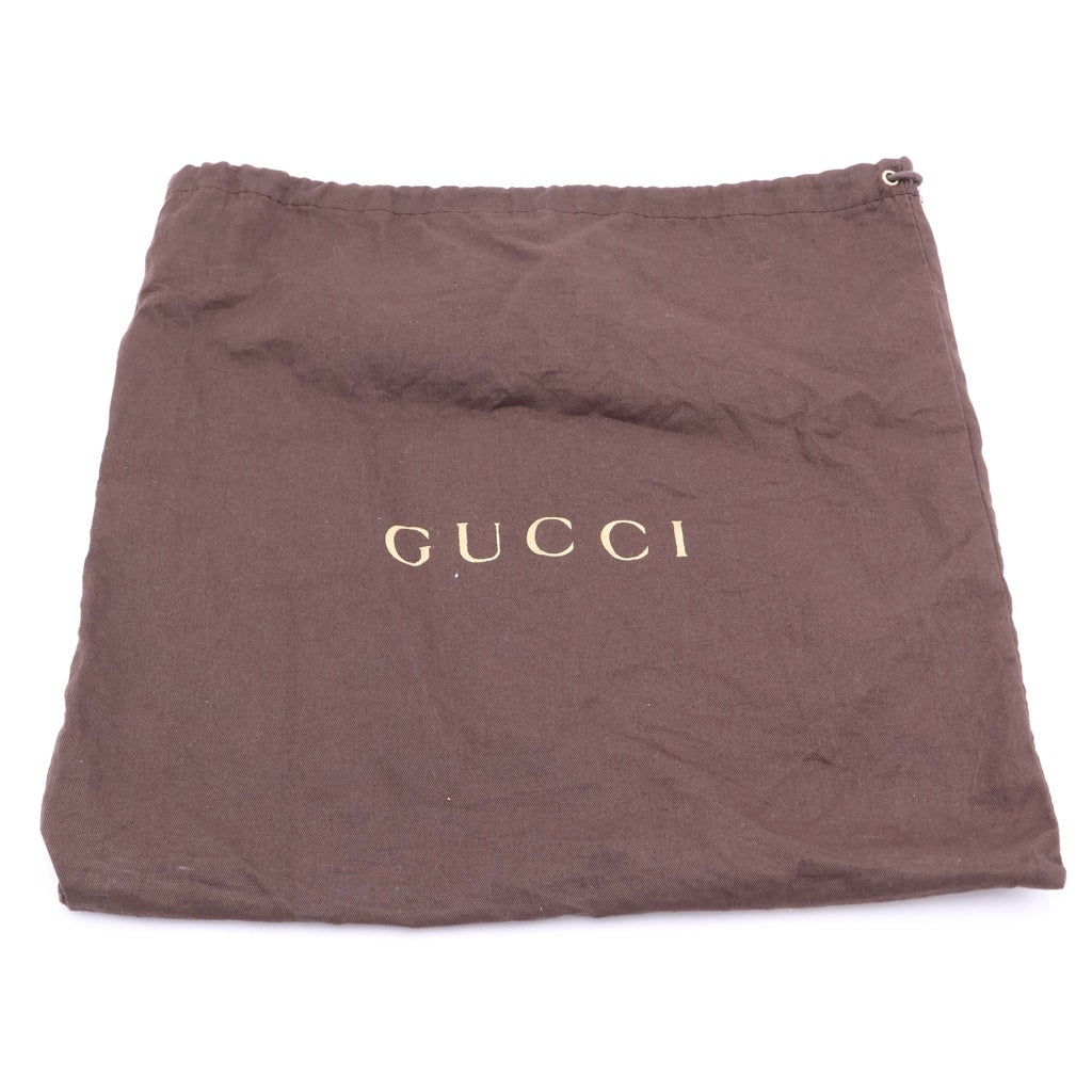 GUCCI(グッチ) GGスプリーム ショルダーバッグ ベージュ×ブラウン PVC×レザー 295257 ゴールド金具 レディース
