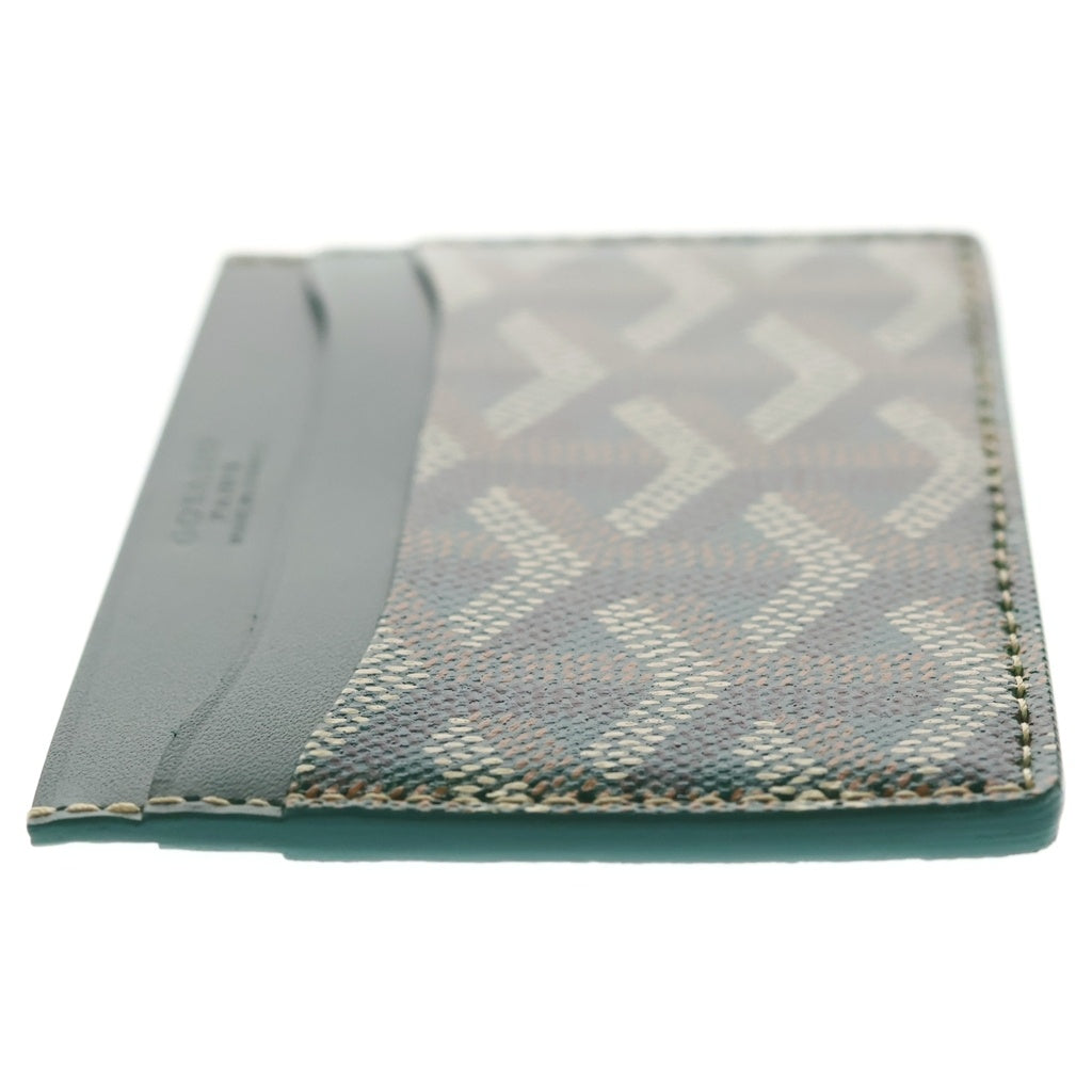 GOYARD(ゴヤール) カードケース 名刺入れ グリーン レザー