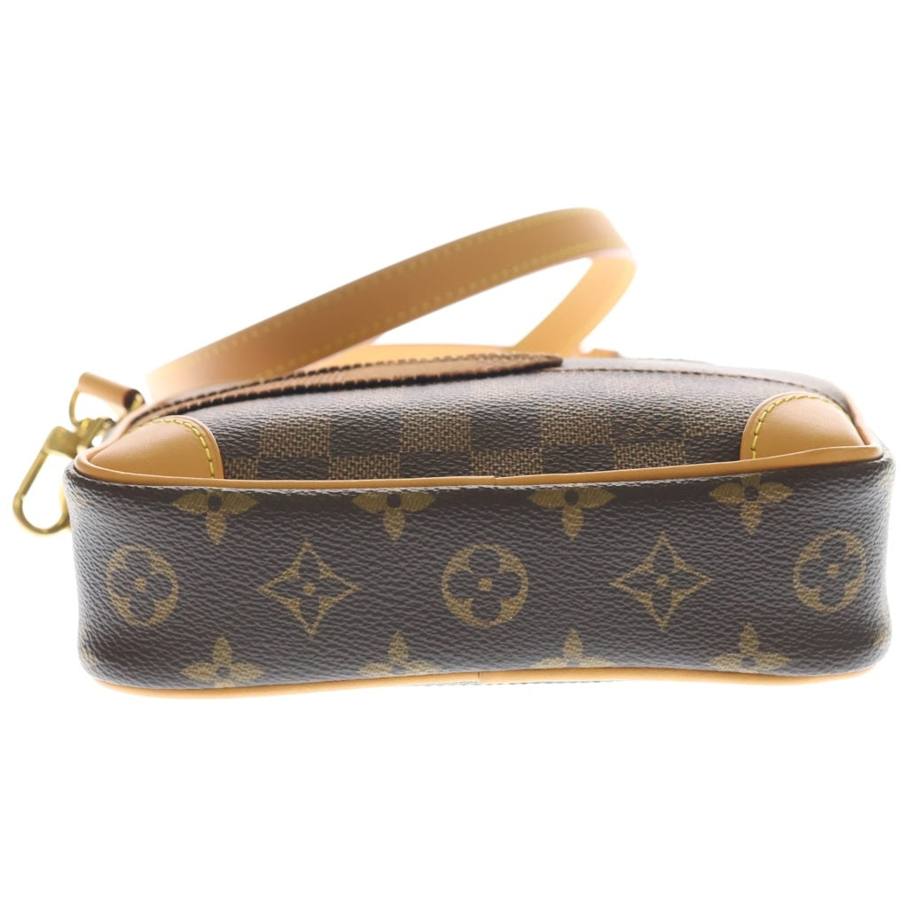 LOUIS VUITTON(ルイヴィトン) トロカデロ ウェアラブル ウォレット ショルダーバッグ モノグラム ランドスケープ PVC レザー ブラウン M26020 レディース