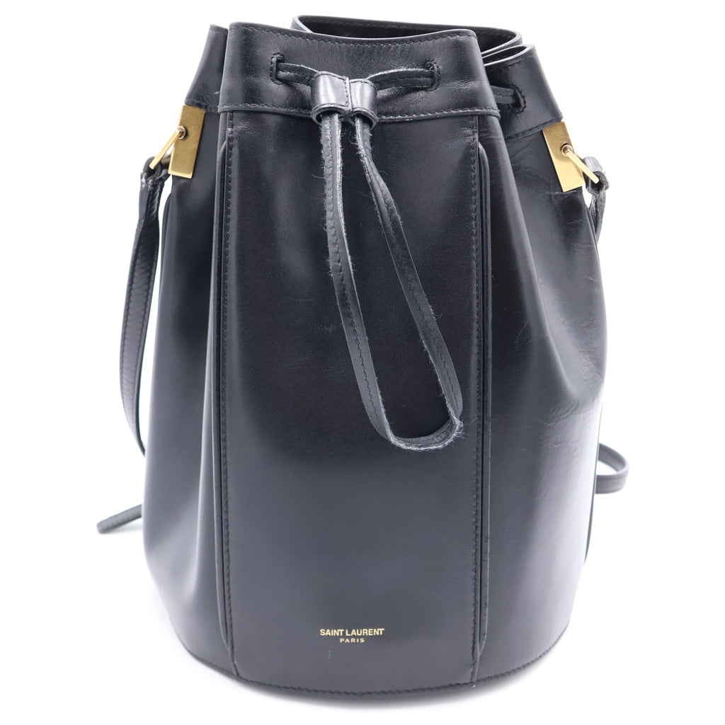 SAINT LAURENT PARIS(サンローランパリ) タリサ ショルダーバッグ ブラック レザー 554242 ゴールド金具 レディース