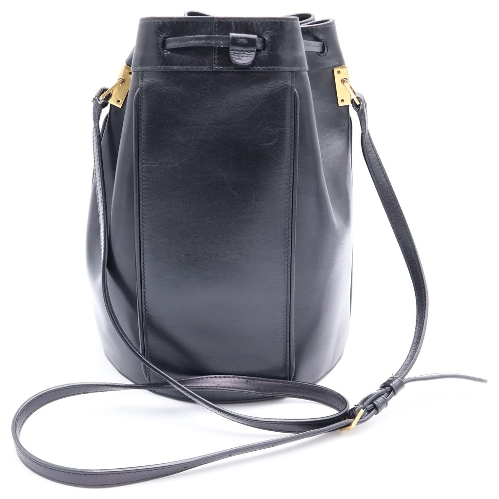 SAINT LAURENT PARIS(サンローランパリ) タリサ ショルダーバッグ ブラック レザー 554242 ゴールド金具 レディース