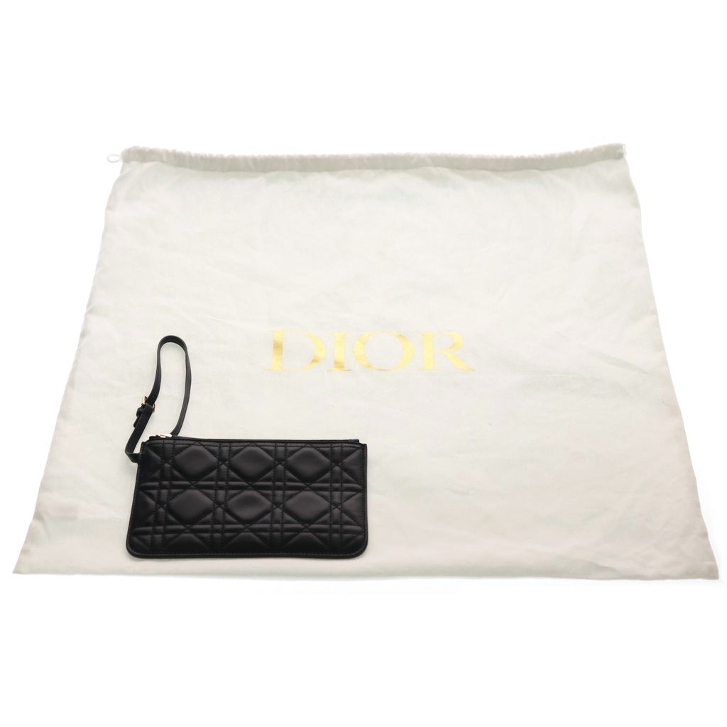Christian Dior(クリスチャンディオール) トゥ ジュール ハンドバッグ ブラック マクロカナージュ カーフスキン M2821OSNW_M900 ゴールド金具 レディース