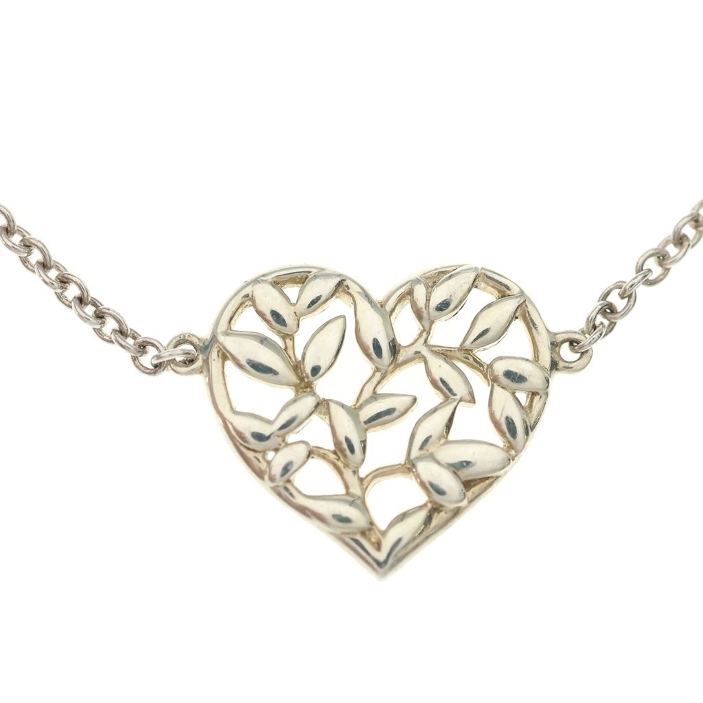 TIFFANY & Co.(ティファニー) パロマピカソ オリーブリーフ ハート Ag925 ブレスレット シルバー レディース