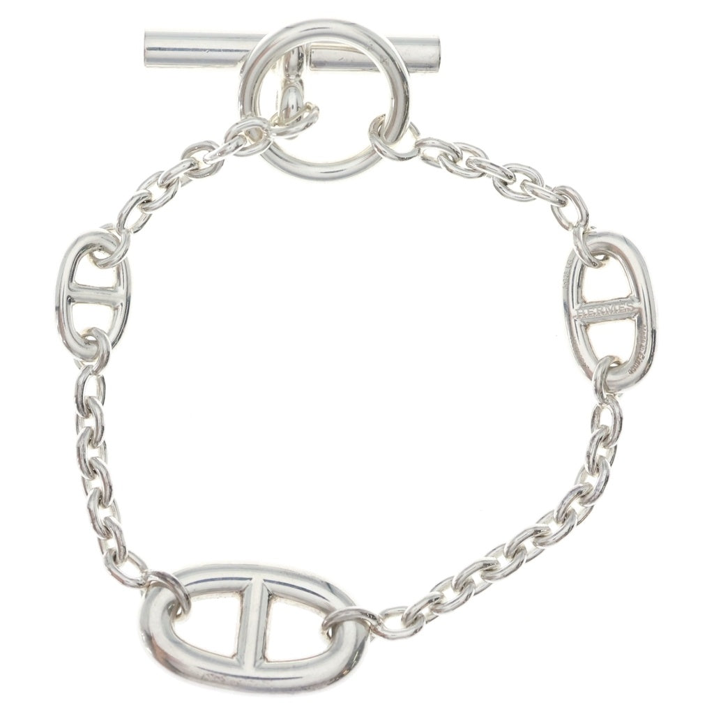 HERMES(エルメス) シェーヌダンクル ファランドール ブレスレット シルバー Ag925 レディース