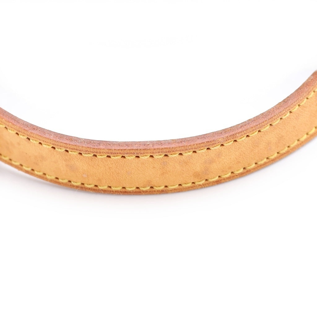 LOUIS VUITTON(ルイヴィトン) モノグラム ミュゼットタンゴ ショルダーバッグ ブラウン レザー×PVC M51388 ゴールド金具 レディース