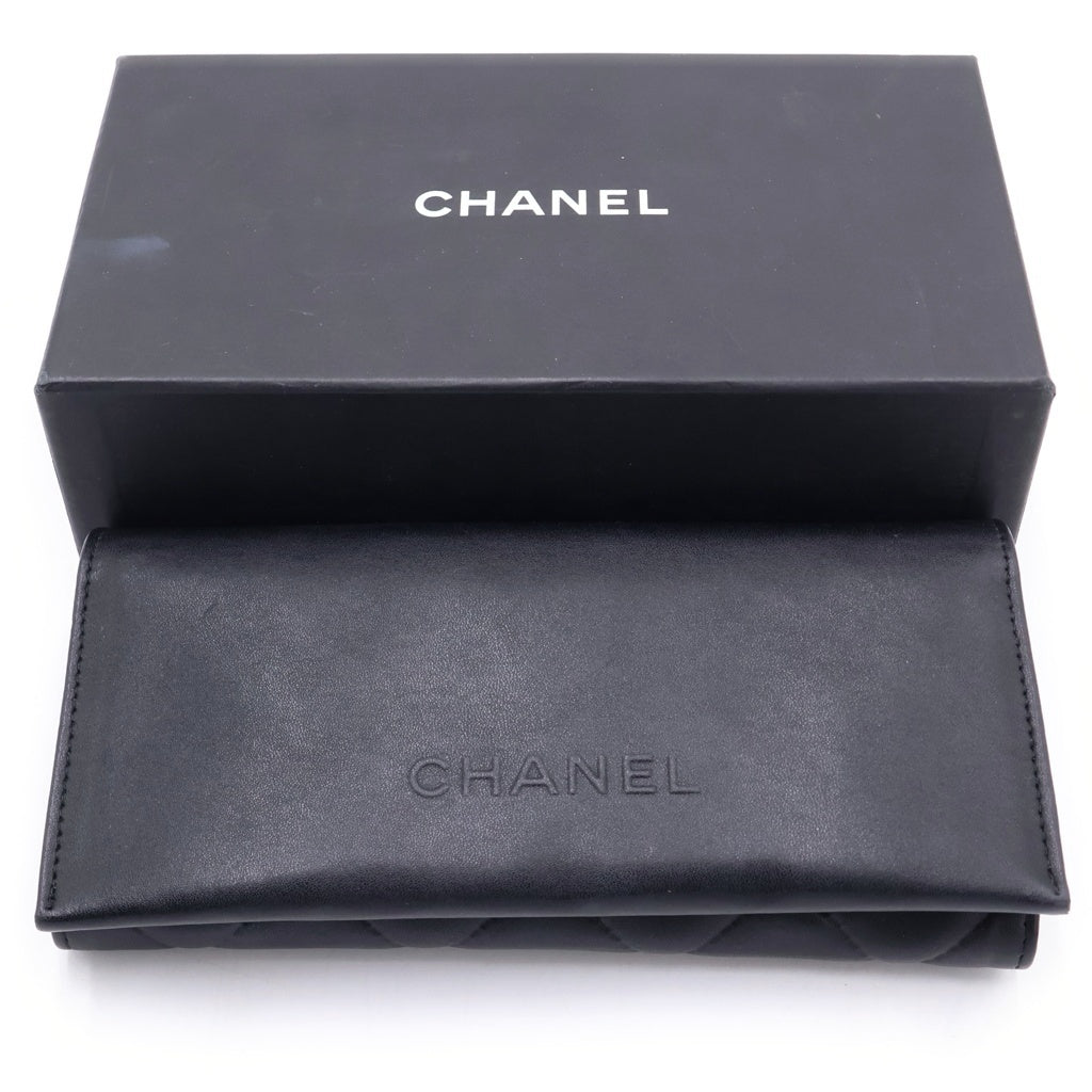 CHANEL(シャネル) ココマーク チェーン フレーム カラーレンズ サングラス メガネ 眼鏡 アイウェア シルバー/ブラック c.124/S6