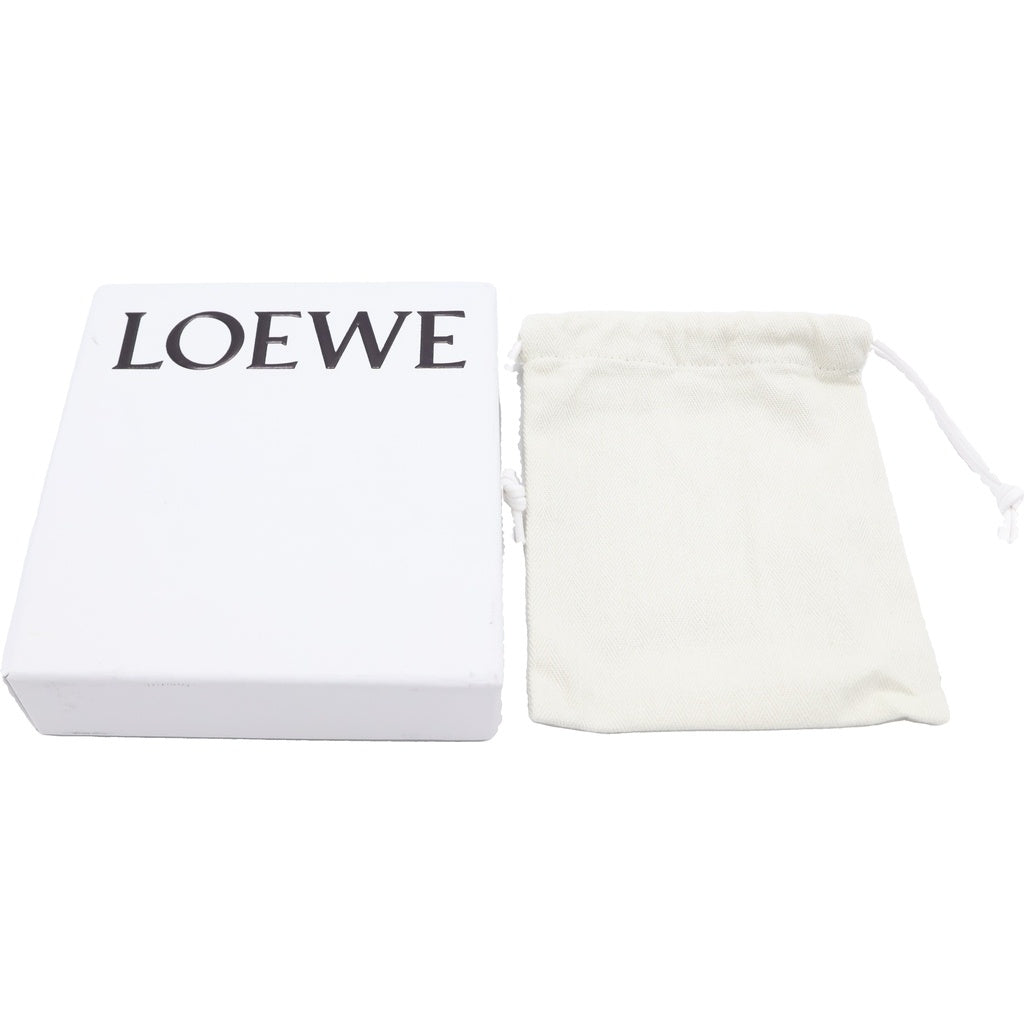LOEWE(ロエベ) アナグラム レザー カードケース 名刺入れ パスケース ベージュ系 レディース