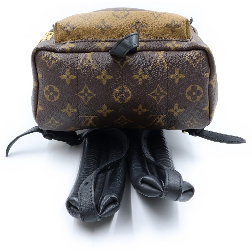 LOUIS VUITTON(ルイヴィトン) モノグラムリバース パームスプリングス バックパックPM PVC レザー バックパック リュックサック ブラウン M43116