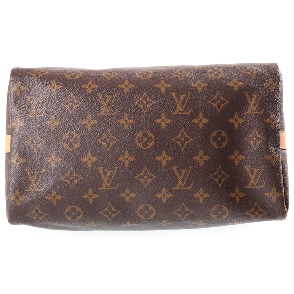 LOUIS VUITTON(ルイヴィトン) モノグラム スピーディ・バンドリエール30 PVC レザー ハンドバッグ ミニボストンバッグ ICタイプ ブラウン M41112 レディース