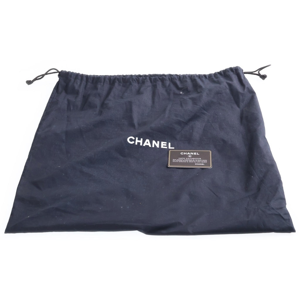 CHANEL(シャネル) ニュートラベルラインGM ナイロン レザー トートバッグ ブラック レディース