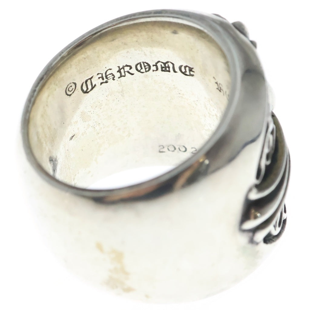 CHROME HEARTS(クロムハーツ) CLASSIC OVAL クラシックオーバルクロス リング シルバー BCA340