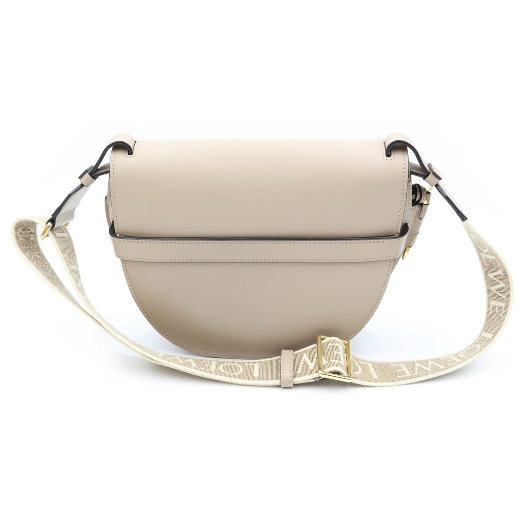 LOEWE(ロエベ) ゲートデュアル スモール ショルダーバッグ メッセンジャー ソフトカーフ サンド グレージュ レディース