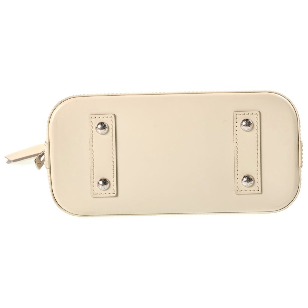 LOUIS VUITTON(ルイヴィトン) エピ アルマBB イヴォワール 2WAYハンドバッグ ショルダーバッグ ホワイト レザー M4085J シルバー金具 レディース