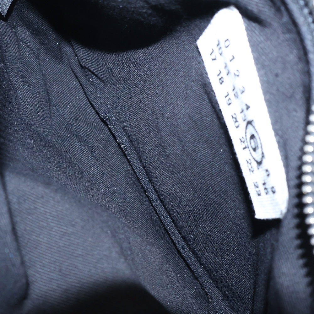 MM6 Maison Margiela(エムエムシックスメゾンマルジェラ) ハンドバッグ ワンショルダーバッグ ブラック レザー ミニバッグ