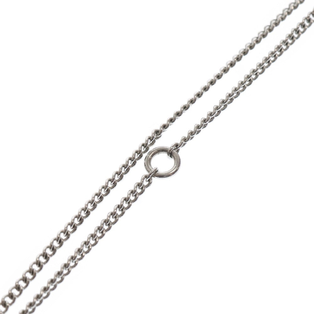CHANEL(シャネル) ココマーク ラインストーン ネックレス B19V シルバー GP ペンダント