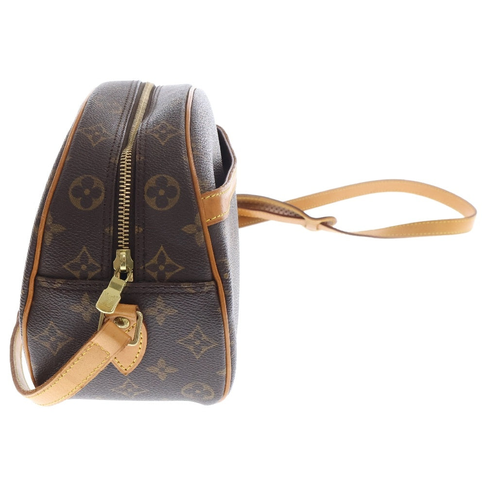 LOUIS VUITTON(ルイヴィトン) モノグラム ブロア レザー ショルダーバッグ ブラウン レディース M51221