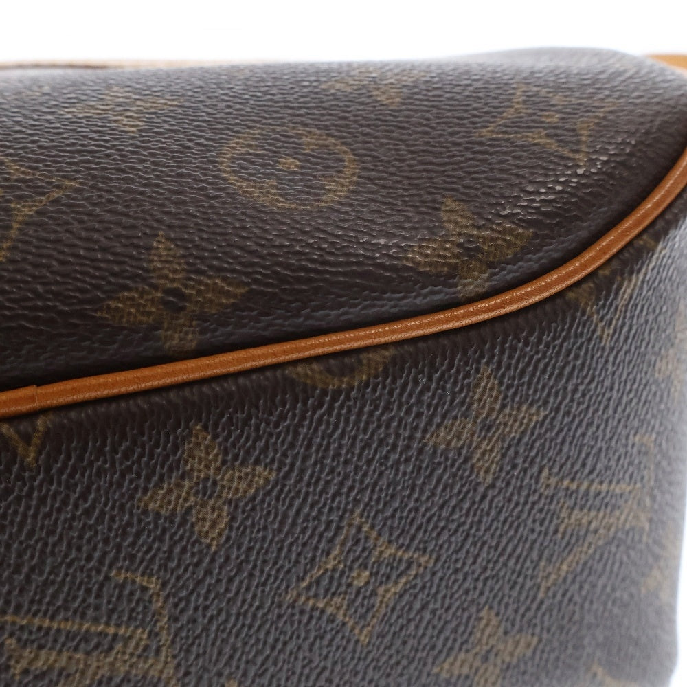 LOUIS VUITTON(ルイヴィトン) モノグラム ブロア レザー ショルダーバッグ ブラウン レディース M51221