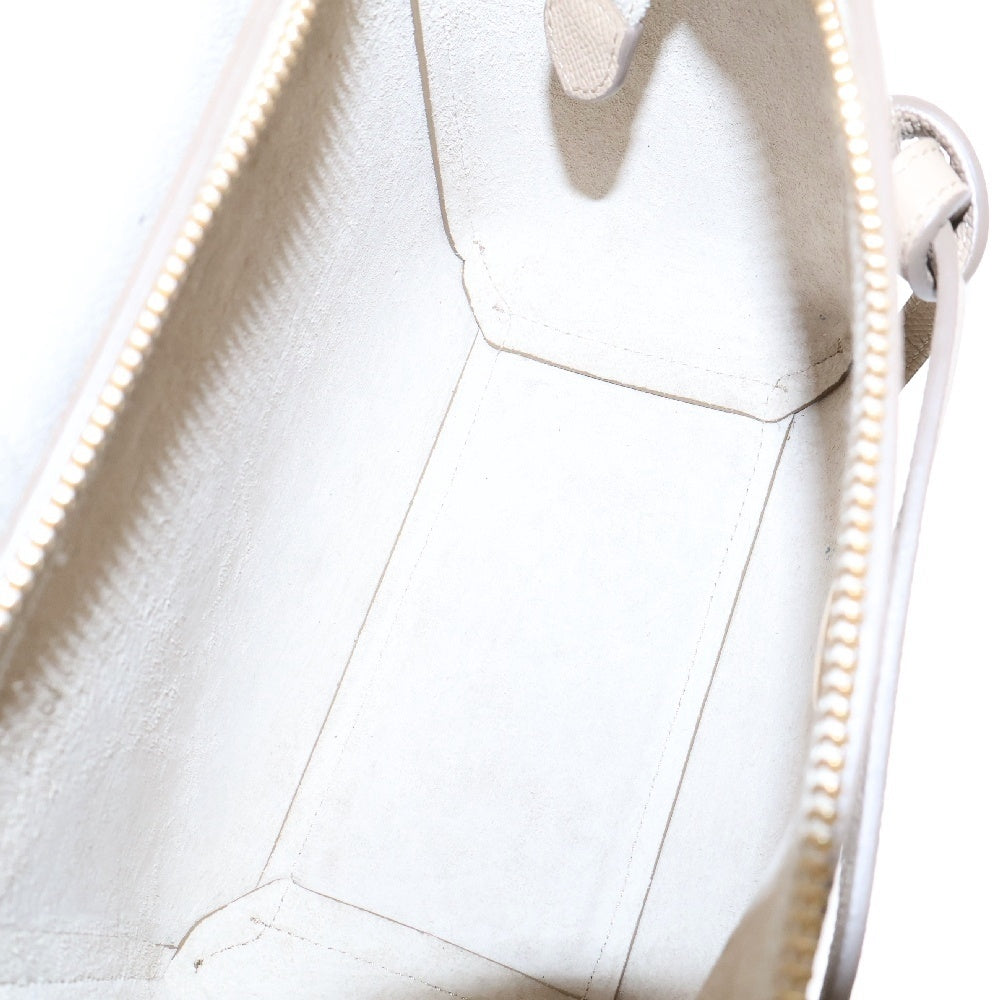 CELINE(セリーヌ) ベルトバッグ ナノ ショルダーバッグ ベージュ カーフレザー ゴールド金具 ハンドバッグ