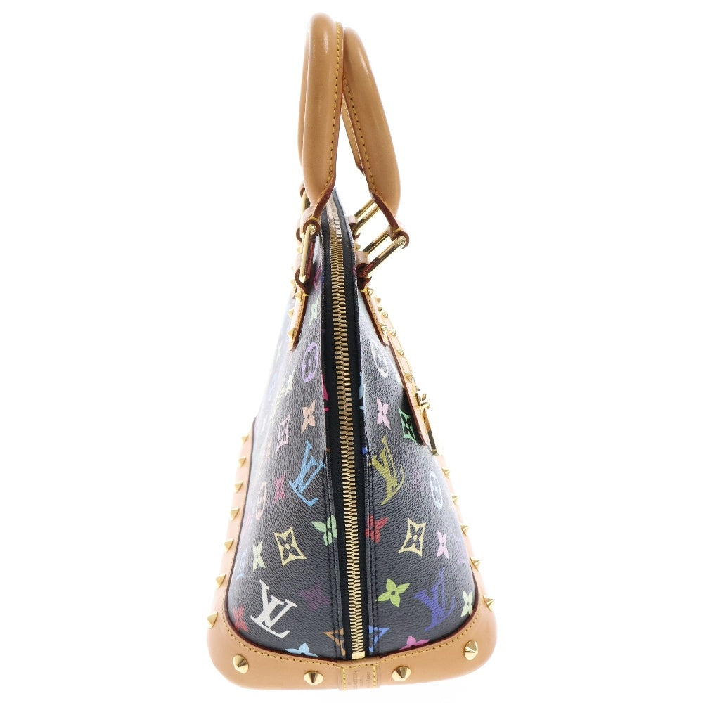 LOUIS VUITTON(ルイヴィトン) モノグラムマルチカラーアルマレザーハンドバッグ ブラック M92646