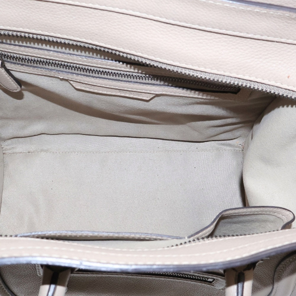 CELINE(セリーヌ) ラゲージ ミニショッパーハンドバッグ ベージュ