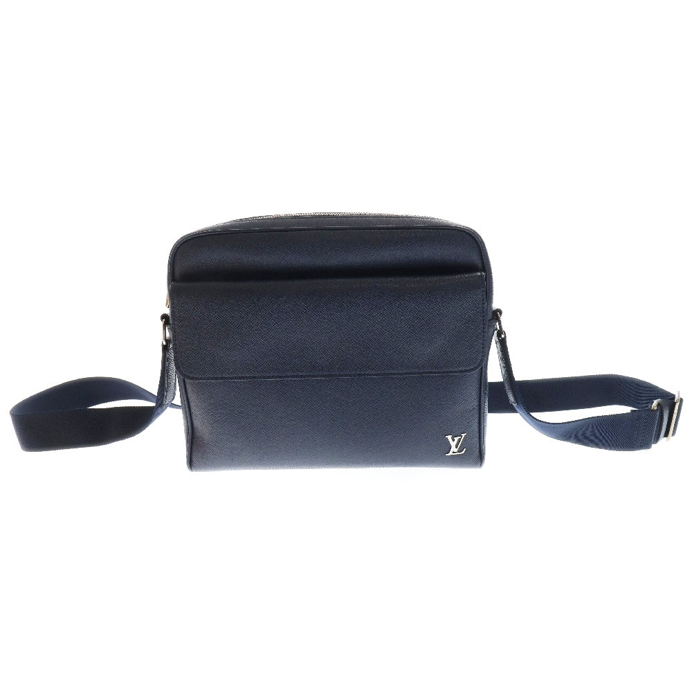 LOUIS VUITTON(ルイヴィトン) タイガ アレックス レザー メッセンジャーバッグ ショルダーバッグ ブルー M30261