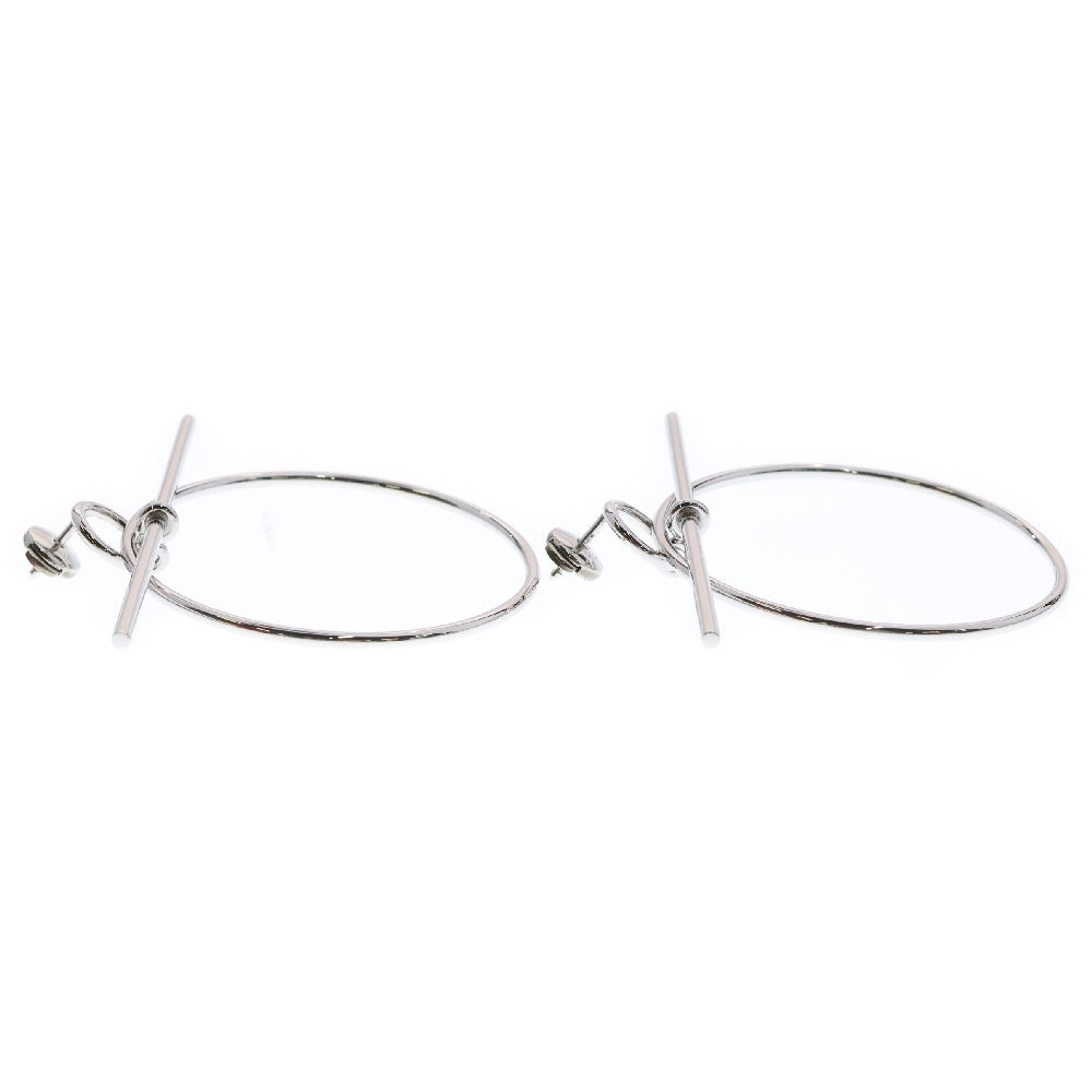 HERMES(エルメス) ループMM エシャペ Ag925 SV シルバー ピアス アクセサリー